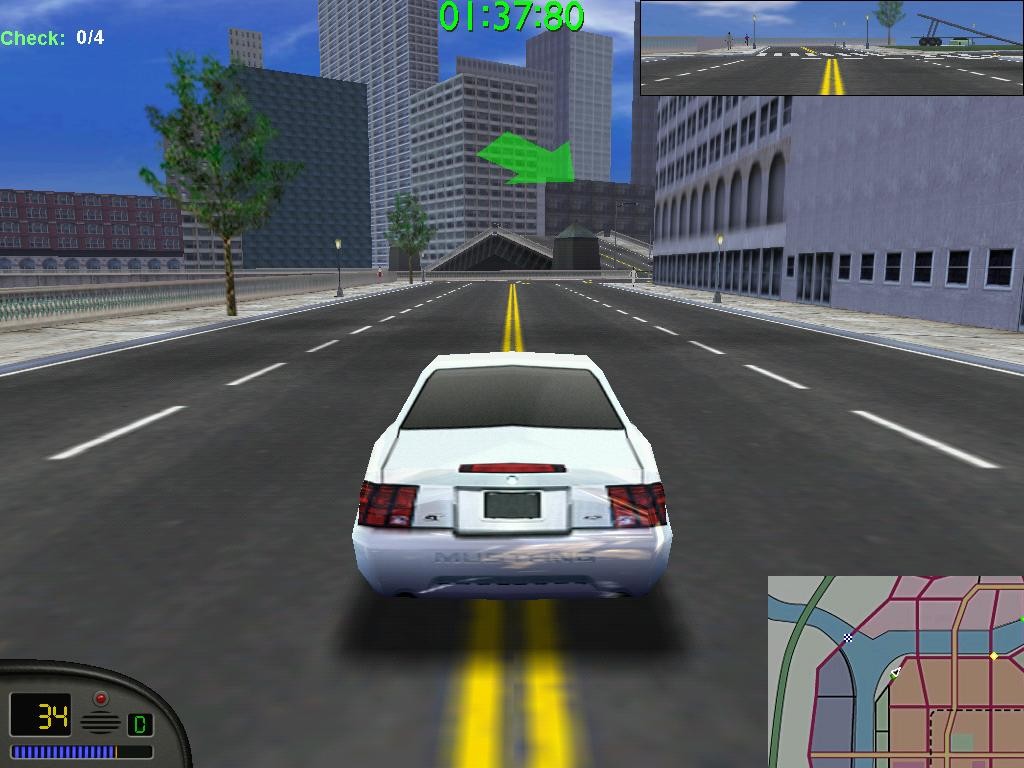 Скриншот из игры Midtown Madness - 6