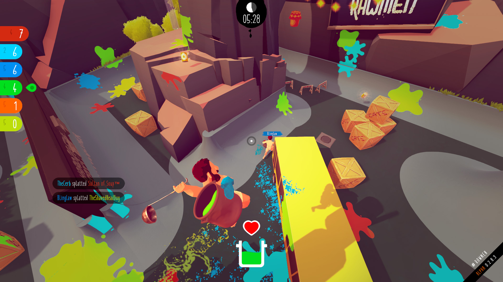 Скриншот из игры RAWMEN - 4