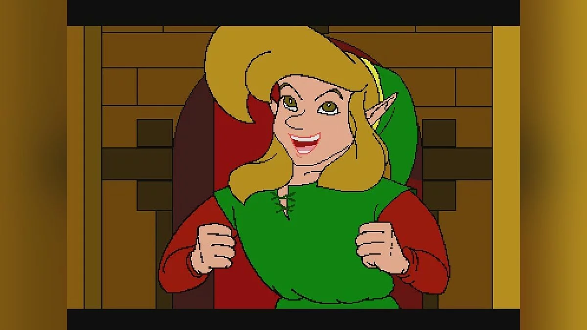 Скриншот из игры Zelda: The Wand of Gamelon - 2