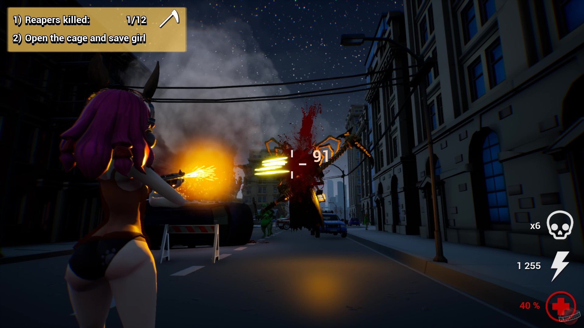 Скриншот из игры Hentai vs Evil: Back 4 Waifus - 6