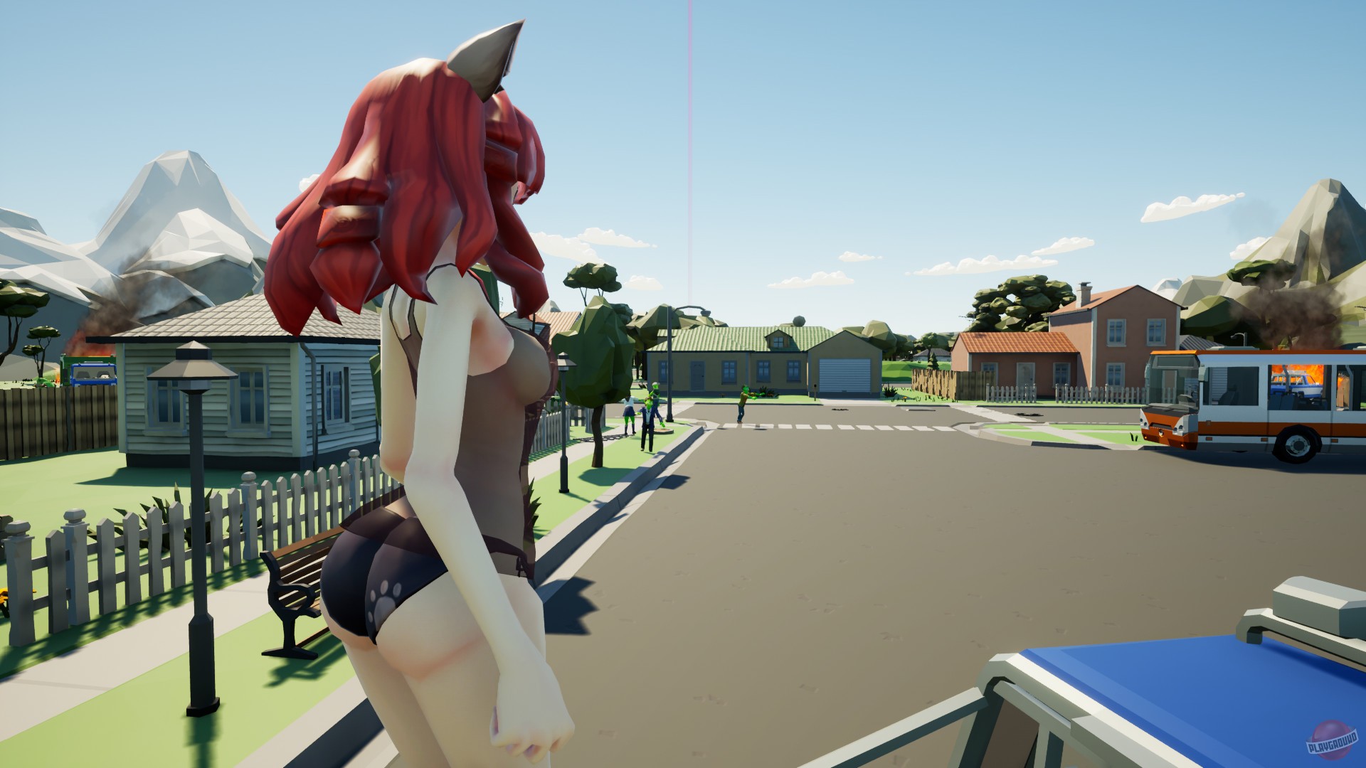 Скриншот из игры Hentai vs Evil: Back 4 Waifus - 10