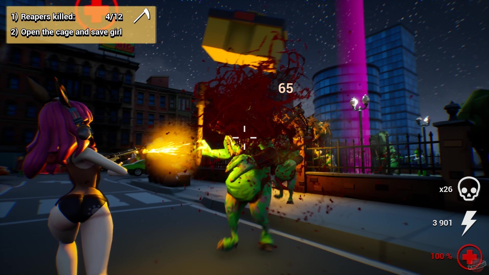 Скриншот из игры Hentai vs Evil: Back 4 Waifus - 22