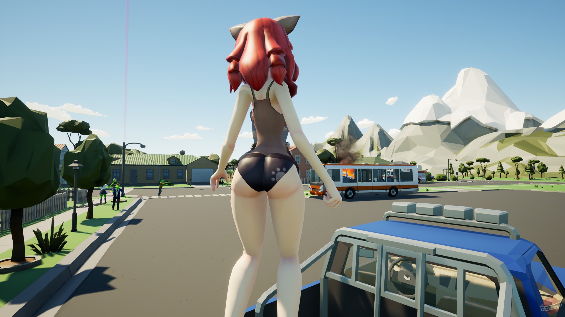 Скриншот из игры Hentai vs Evil: Back 4 Waifus - 11