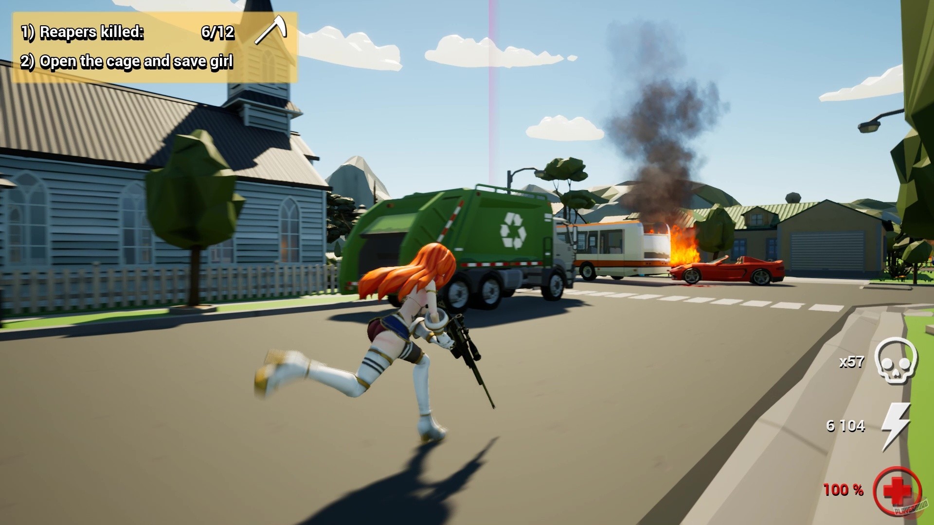 Скриншот из игры Hentai vs Evil: Back 4 Waifus - 24