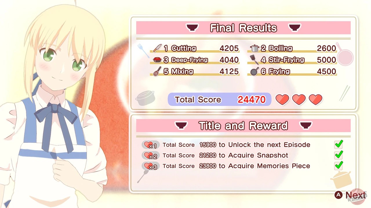 Скриншот из игры Everyday: Today's Menu for Emiya Family - 1