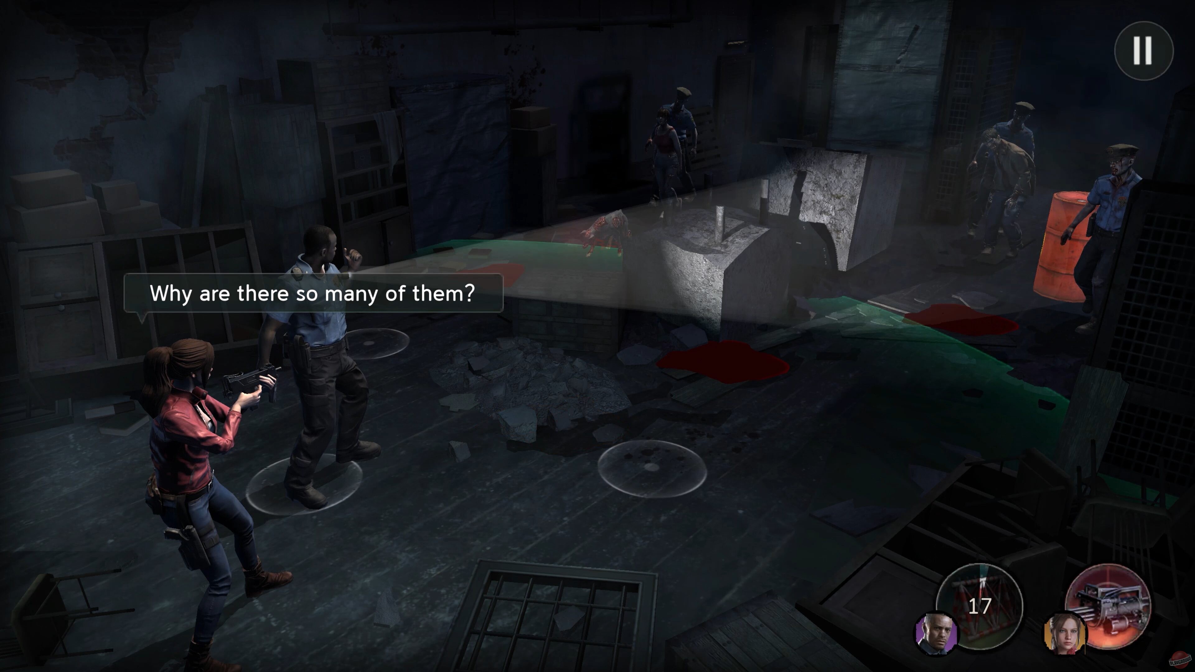 Скриншот из игры Resident Evil: Survival Unit - 7