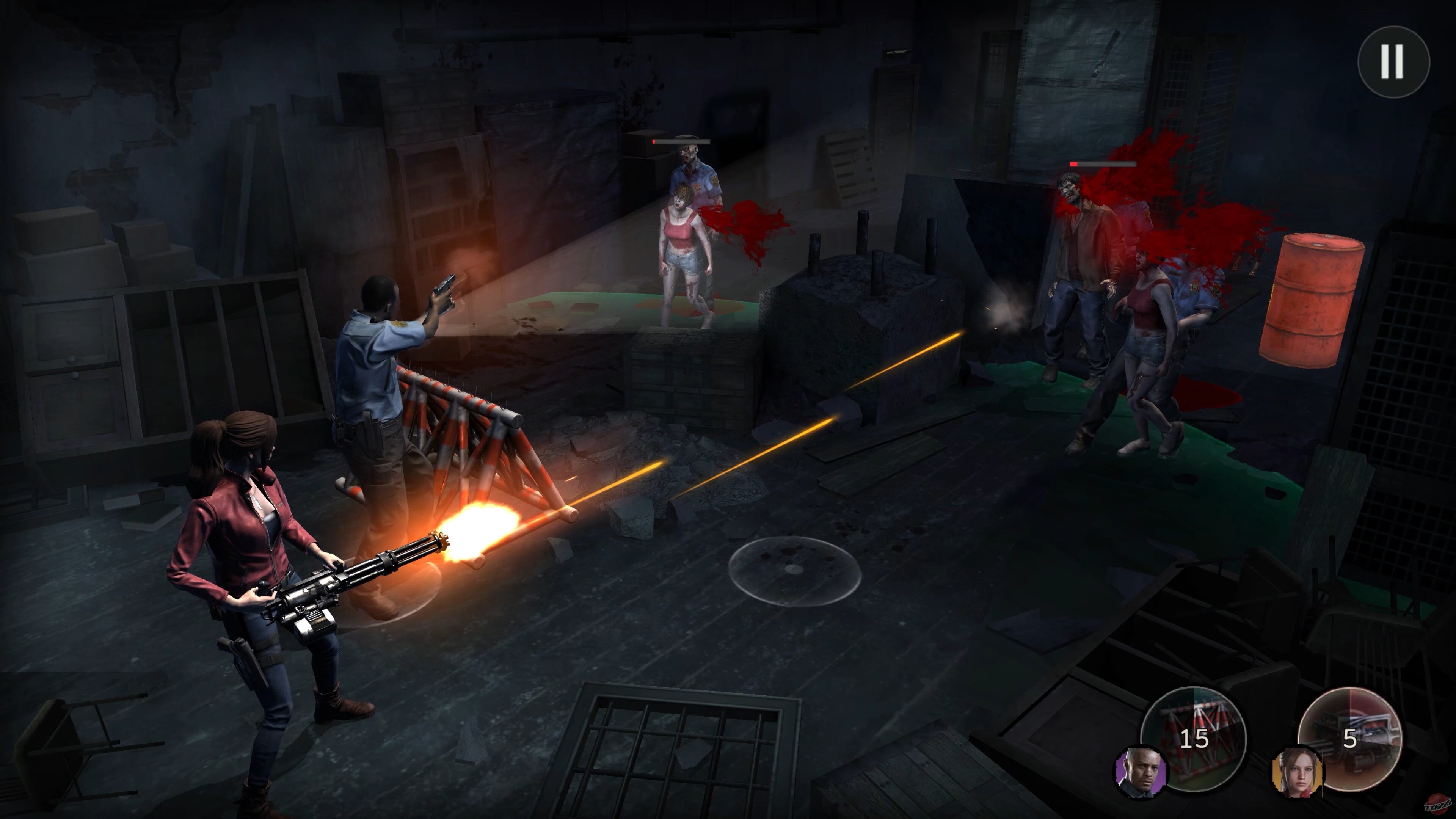 Скриншот из игры Resident Evil: Survival Unit - 9