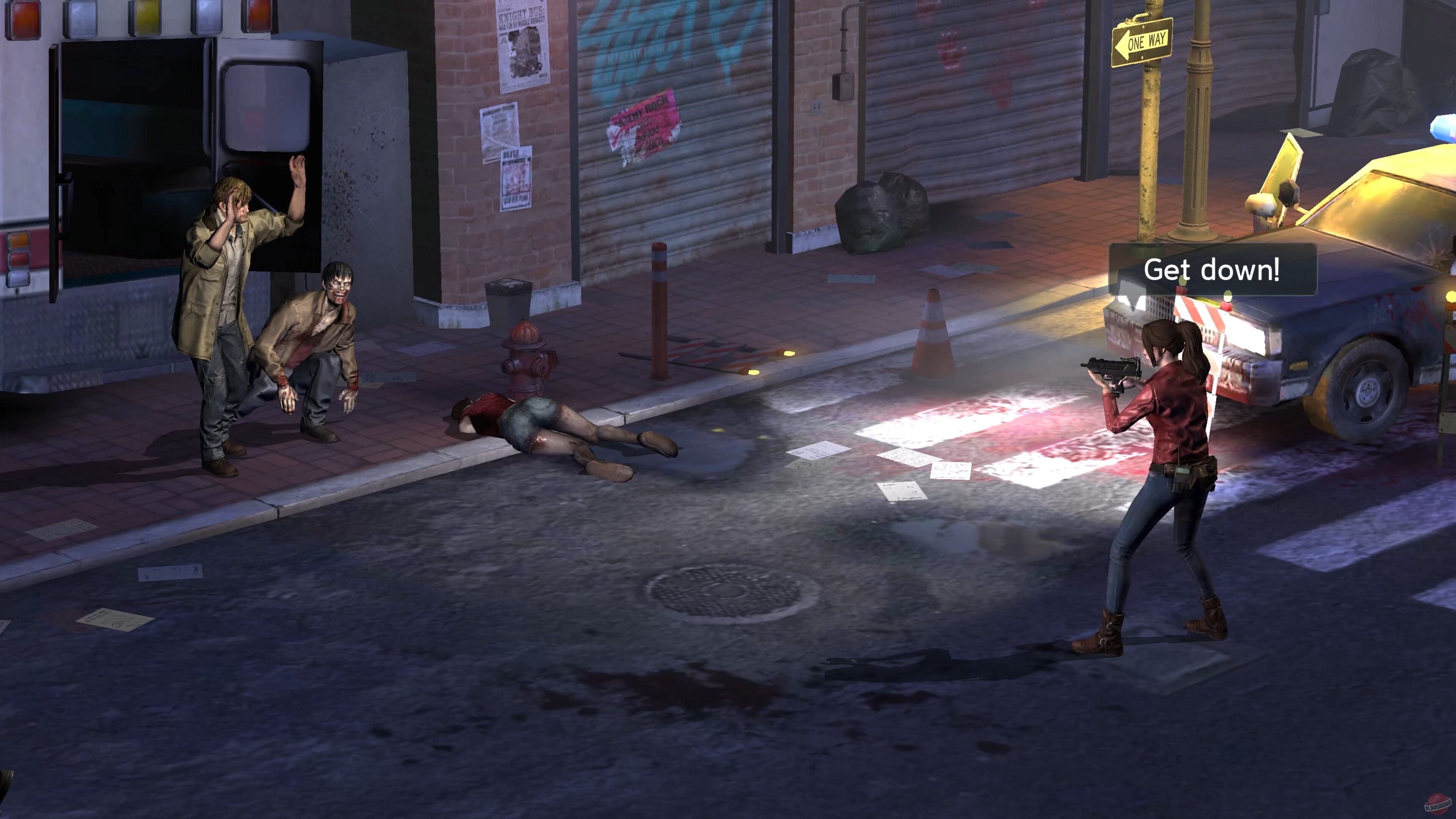 Скриншот из игры Resident Evil: Survival Unit - 26