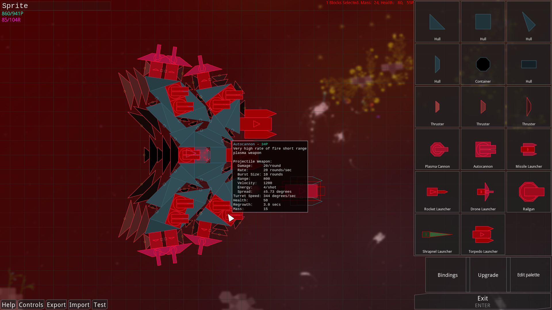 Скриншот из игры Reassembly - 14