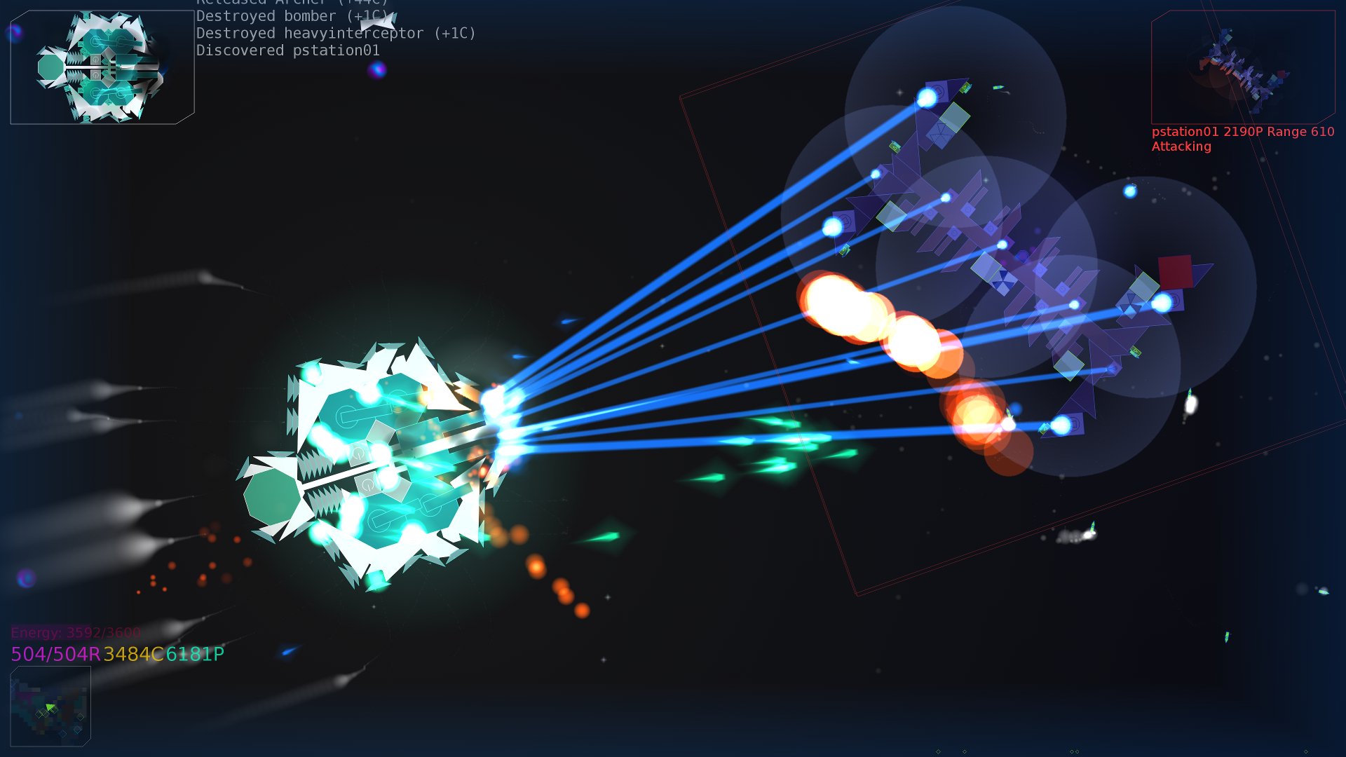 Скриншот из игры Reassembly - 8