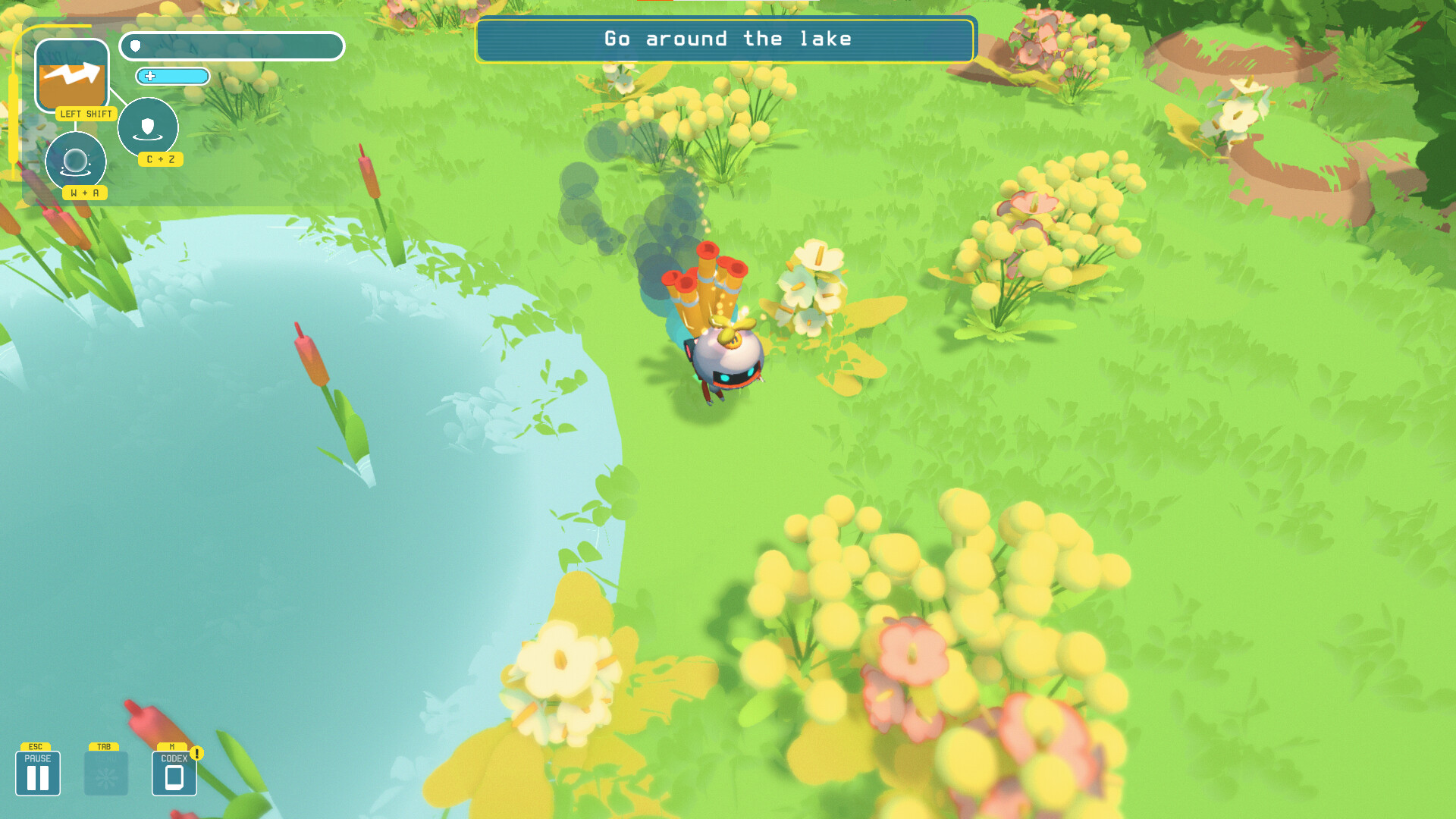 Скриншот из игры Melobot - A Last Song - 5