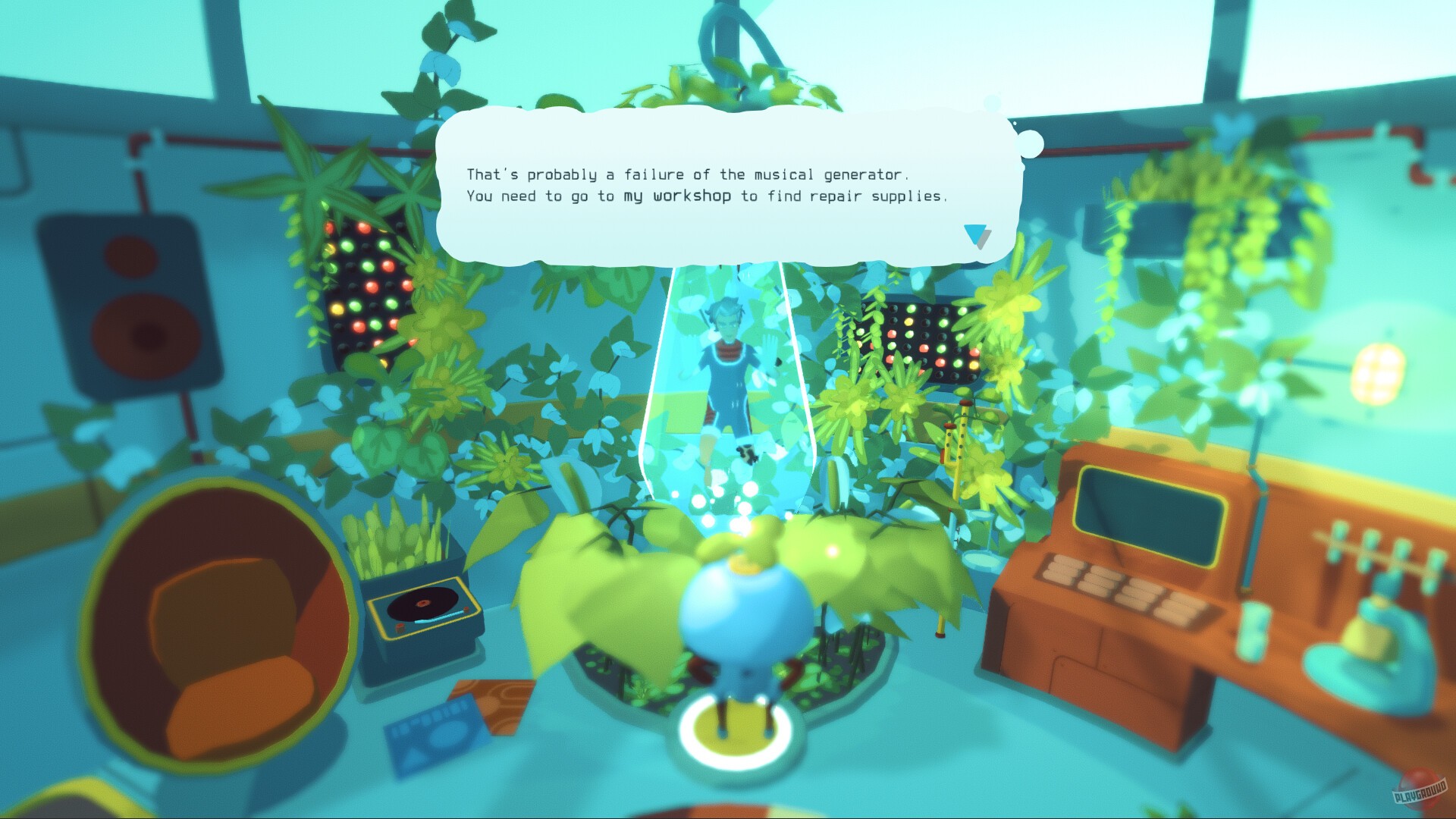 Скриншот из игры Melobot - A Last Song - 17