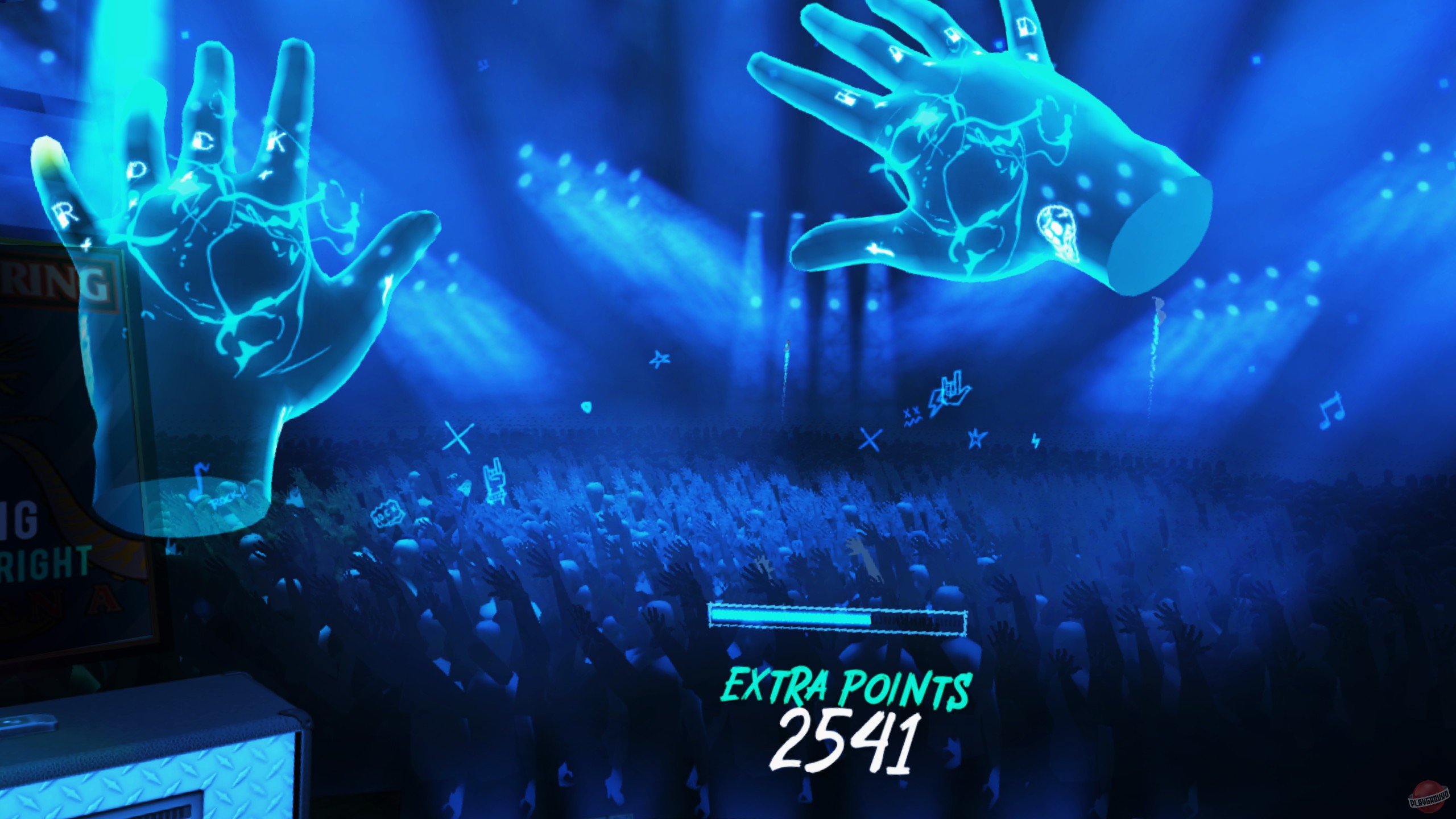 Скриншот из игры Unplugged: Air Guitar - 1