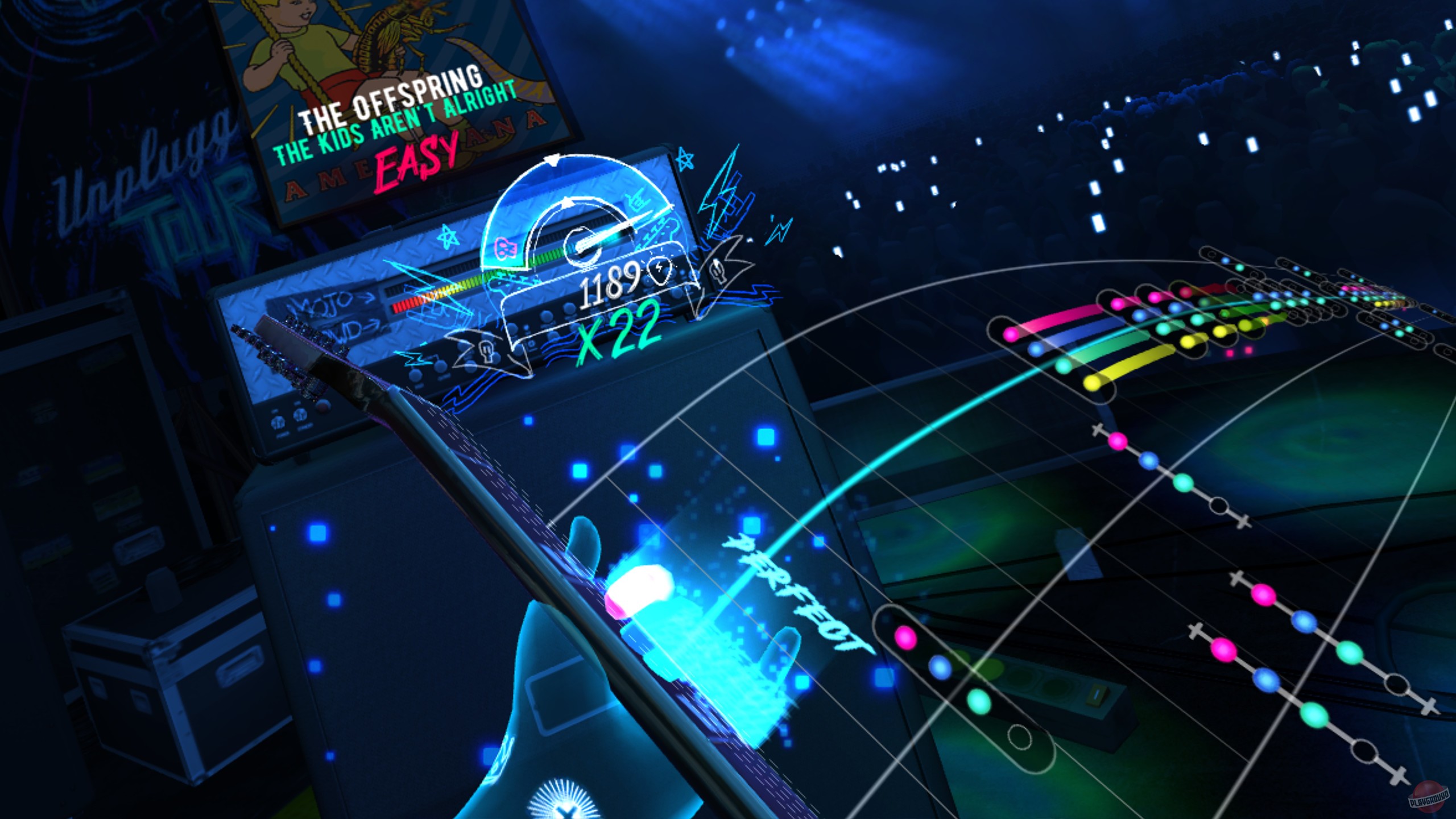 Скриншот из игры Unplugged: Air Guitar - 4