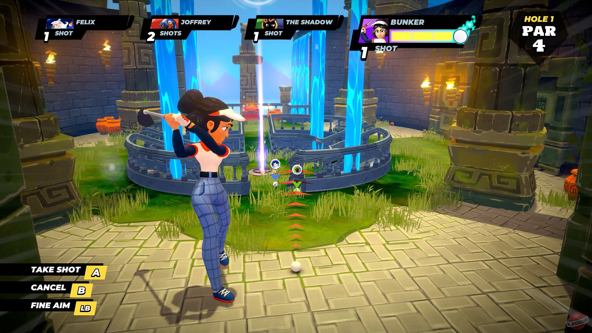 Скриншот из игры Dungeon Golf - 2