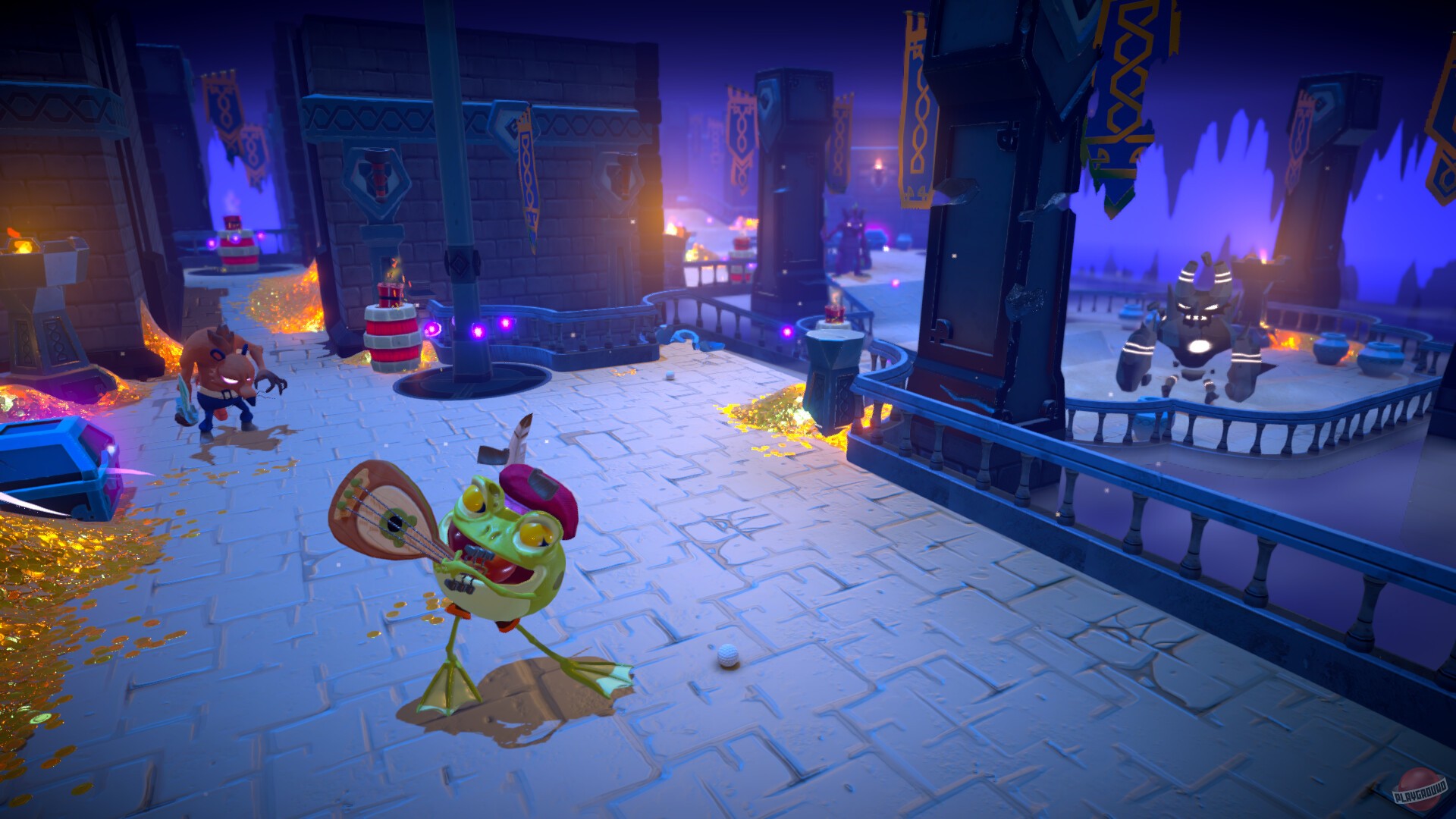 Скриншот из игры Dungeon Golf - 6