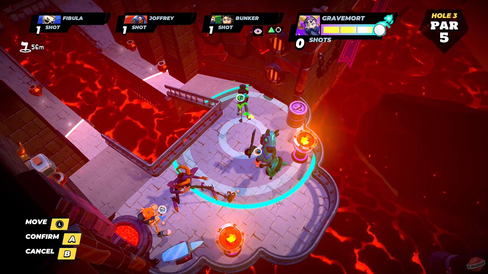 Скриншот из игры Dungeon Golf - 5