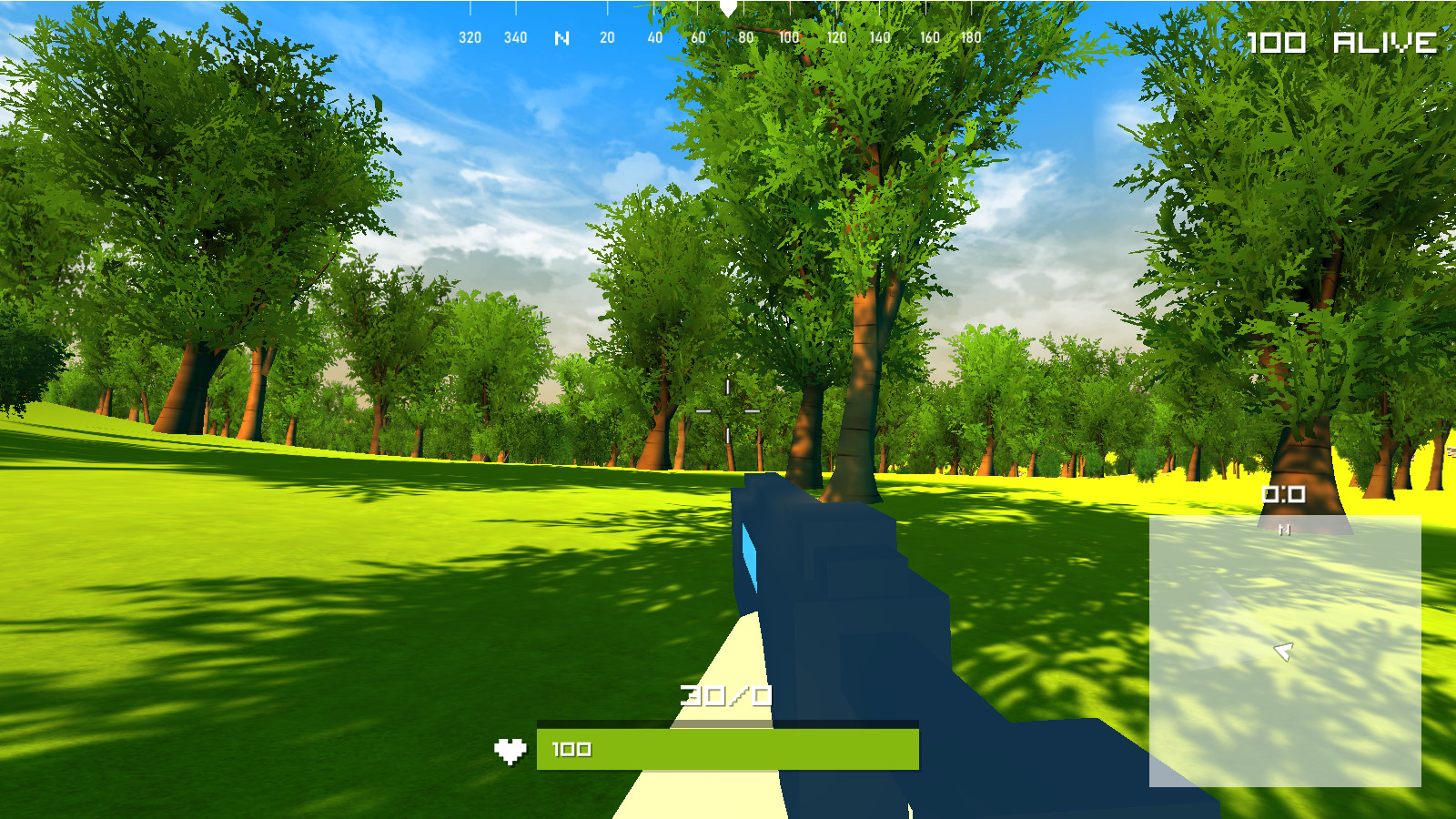 Скриншот из игры Pixel Royale - 1