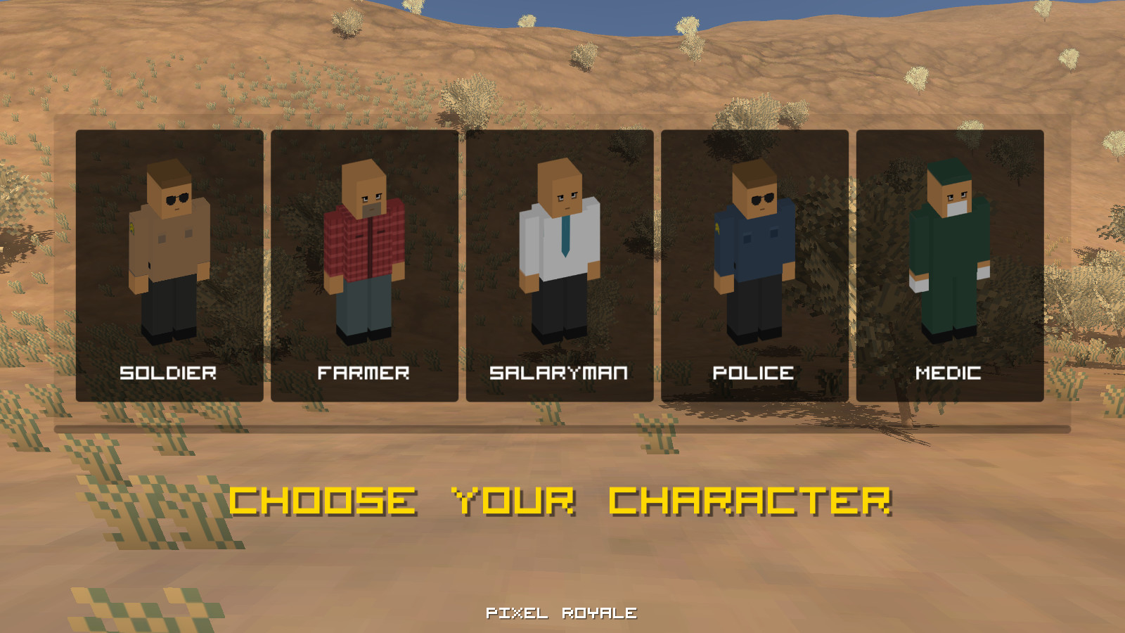 Скриншот из игры Pixel Royale - 2