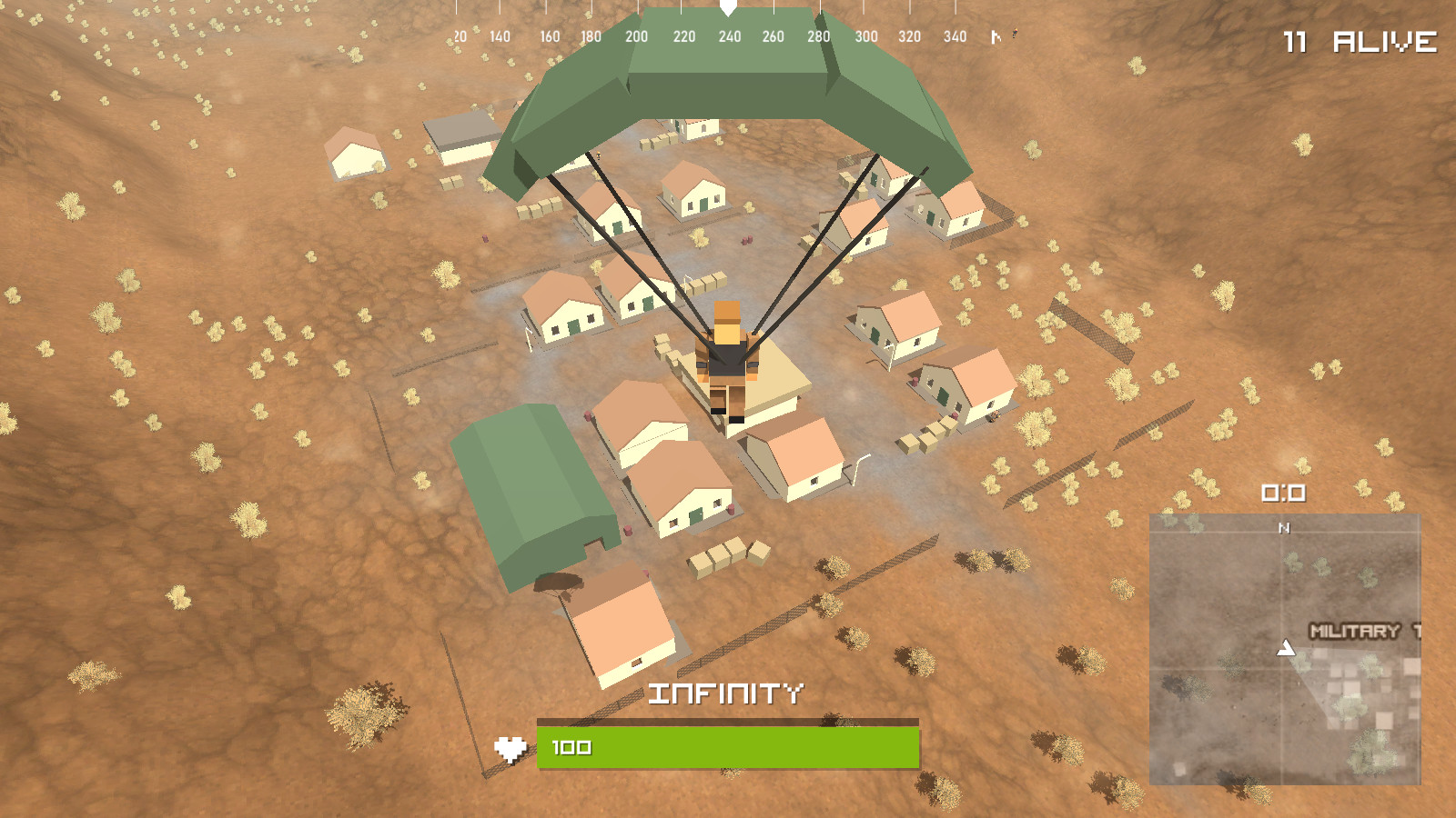 Скриншот из игры Pixel Royale - 3