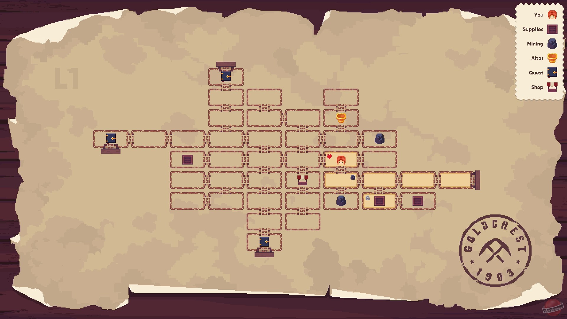 Скриншот из игры Tunnel of Doom - 4