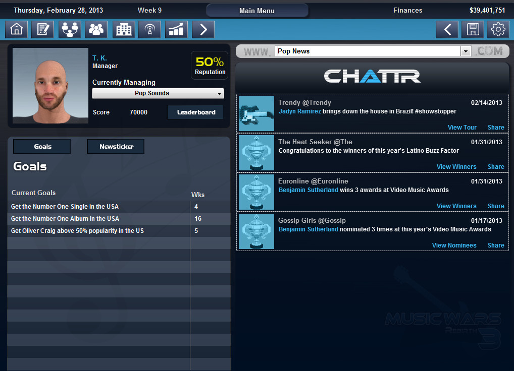 Скриншот из игры Music Wars Empire - 9