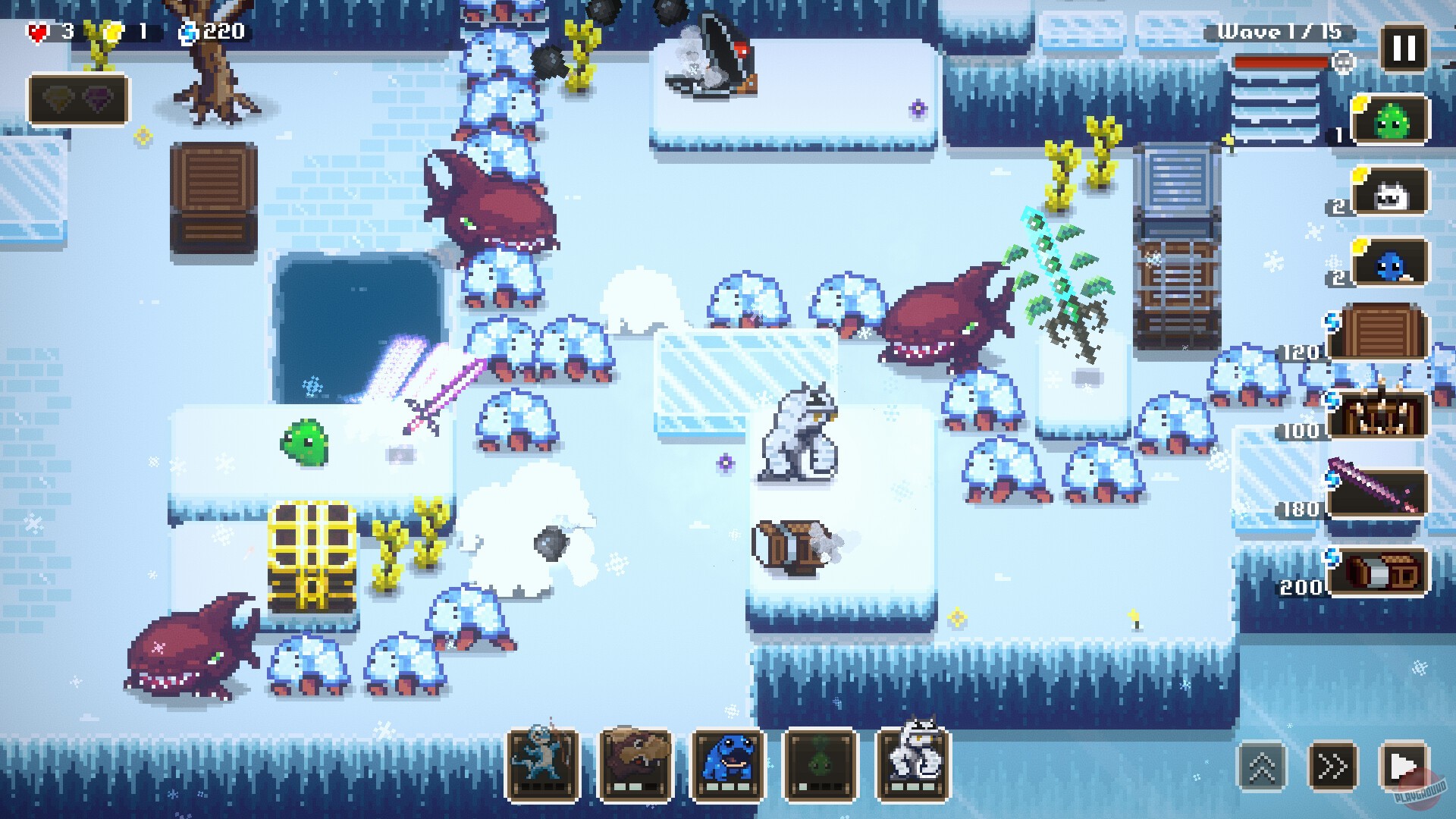 Скриншот из игры Bean Beasts - 2