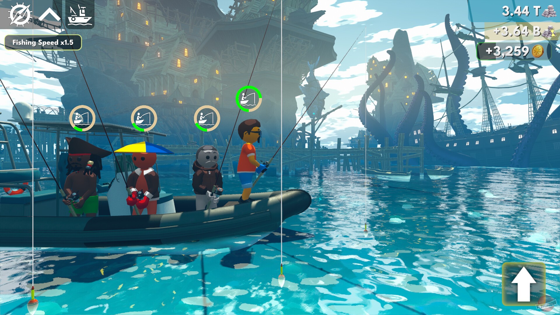 Скриншот из игры Idle Fishing - 38