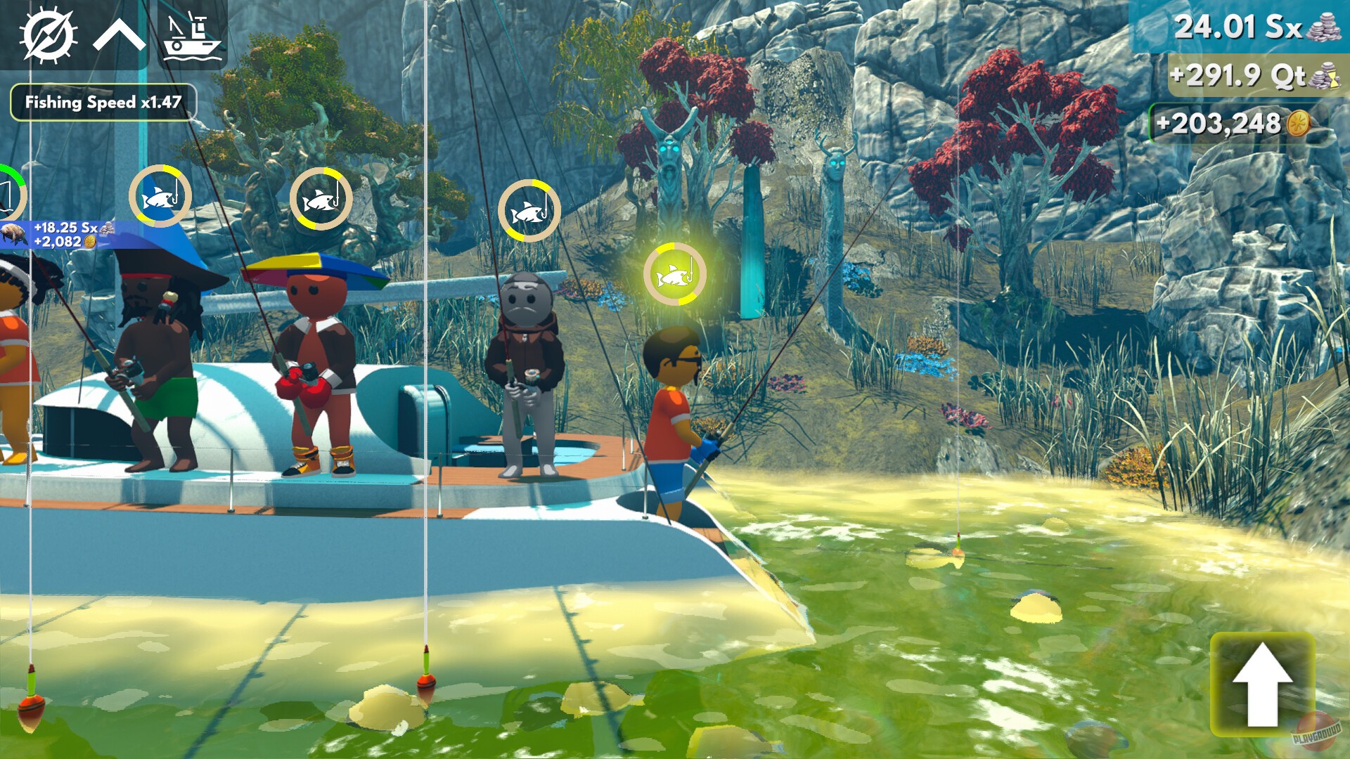 Скриншот из игры Idle Fishing - 42