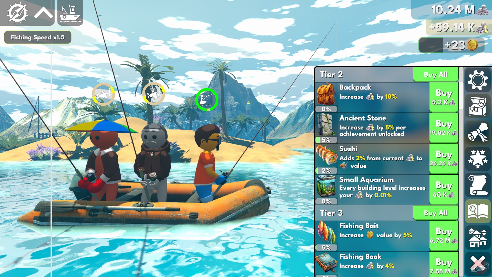 Скриншот из игры Idle Fishing - 9