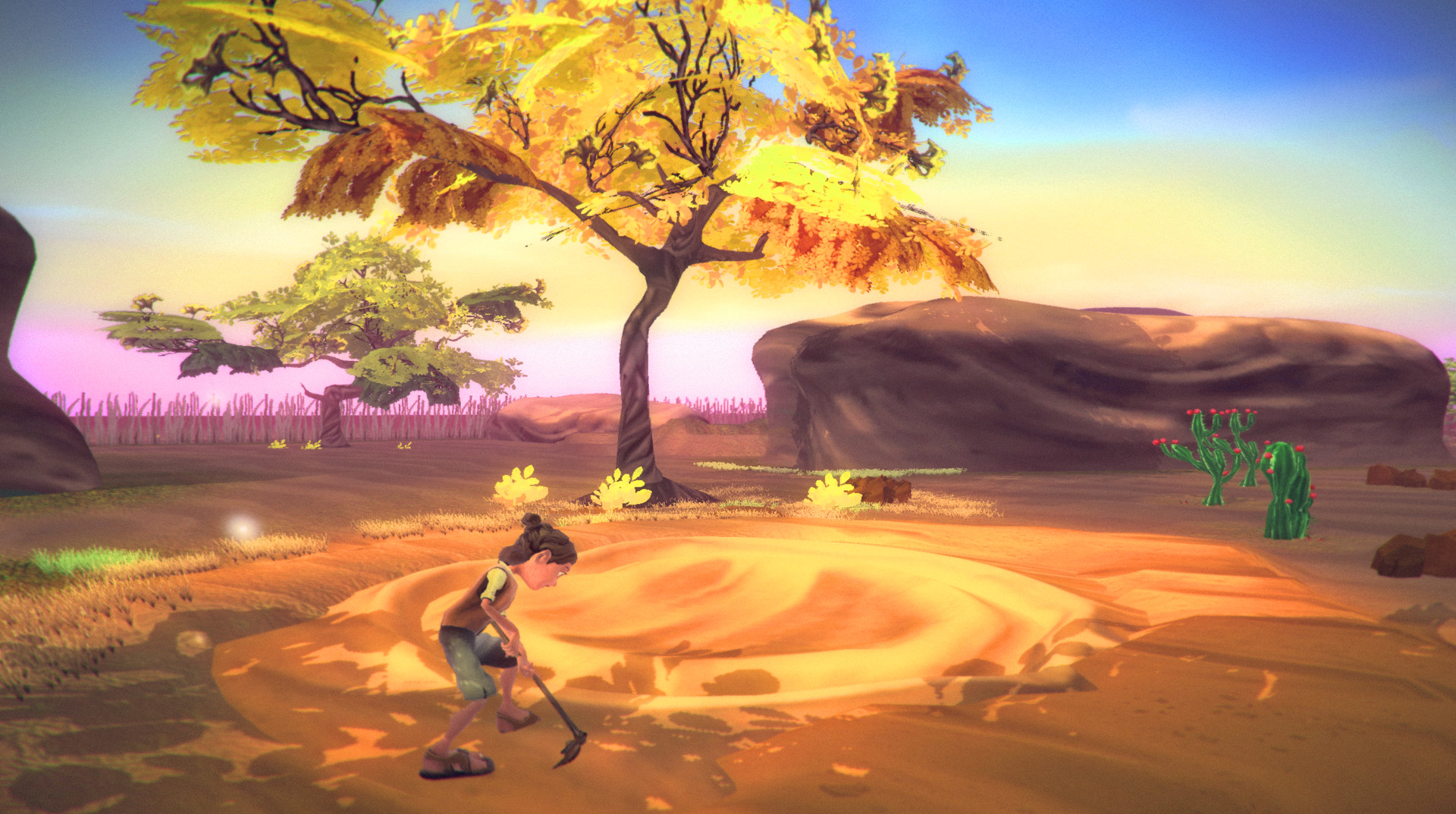 Скриншот из игры Arida: Backland's Awakening - 1