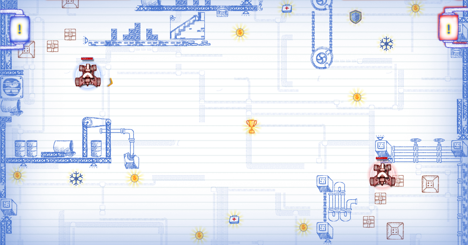 Скриншот из игры Scribbled Arena - 5