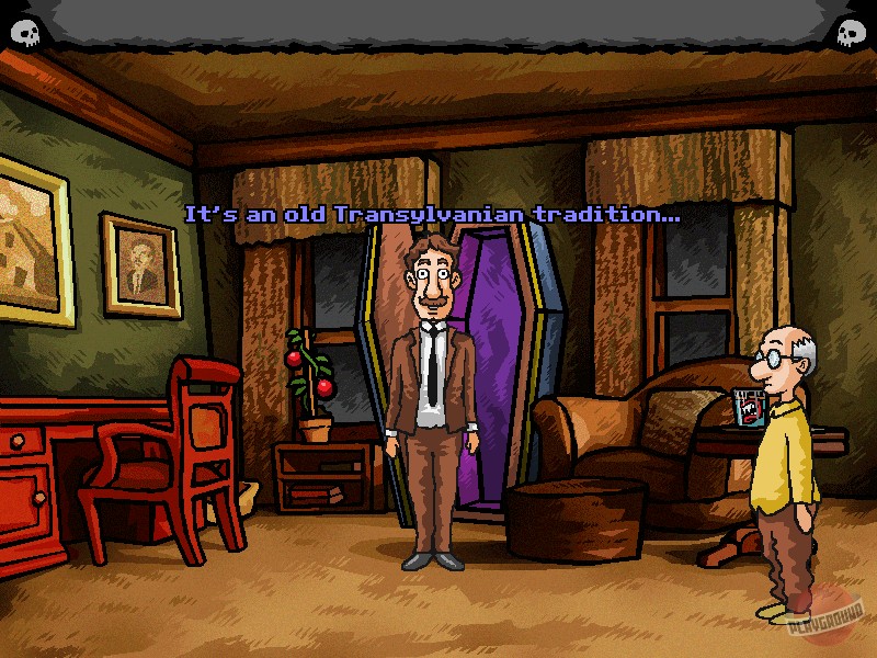 Скриншот из игры Donald Dowell and the Ghost of Barker Manor - 4