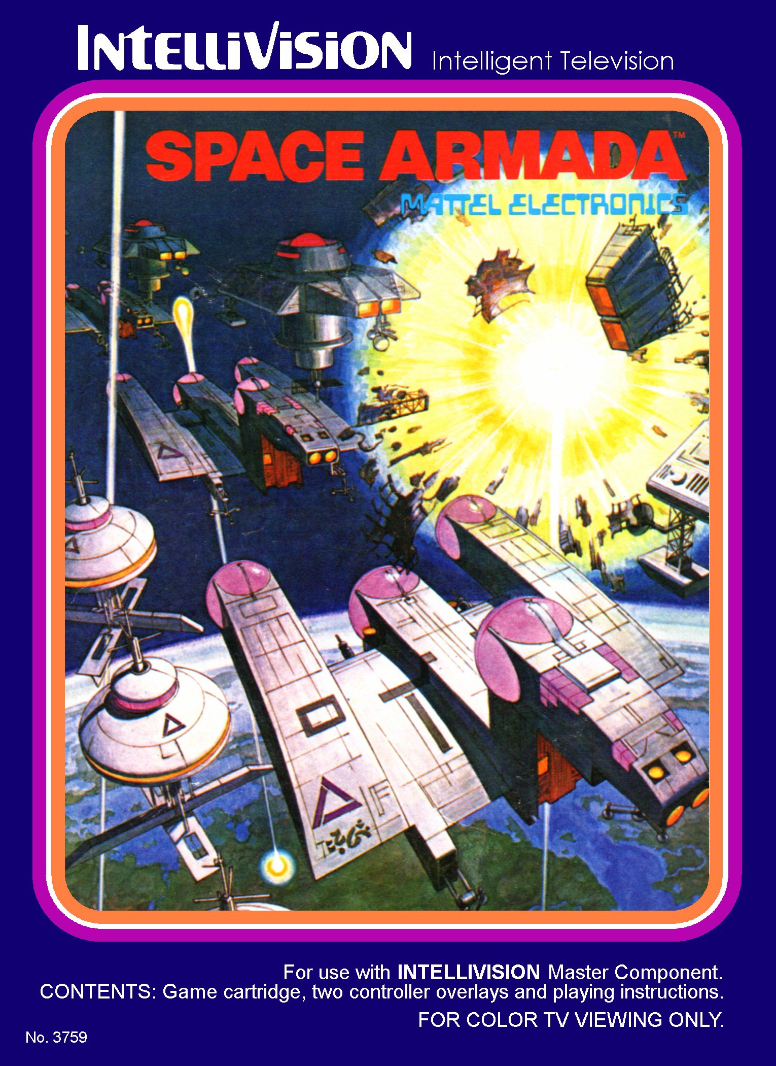 Обложка игры Space Armada