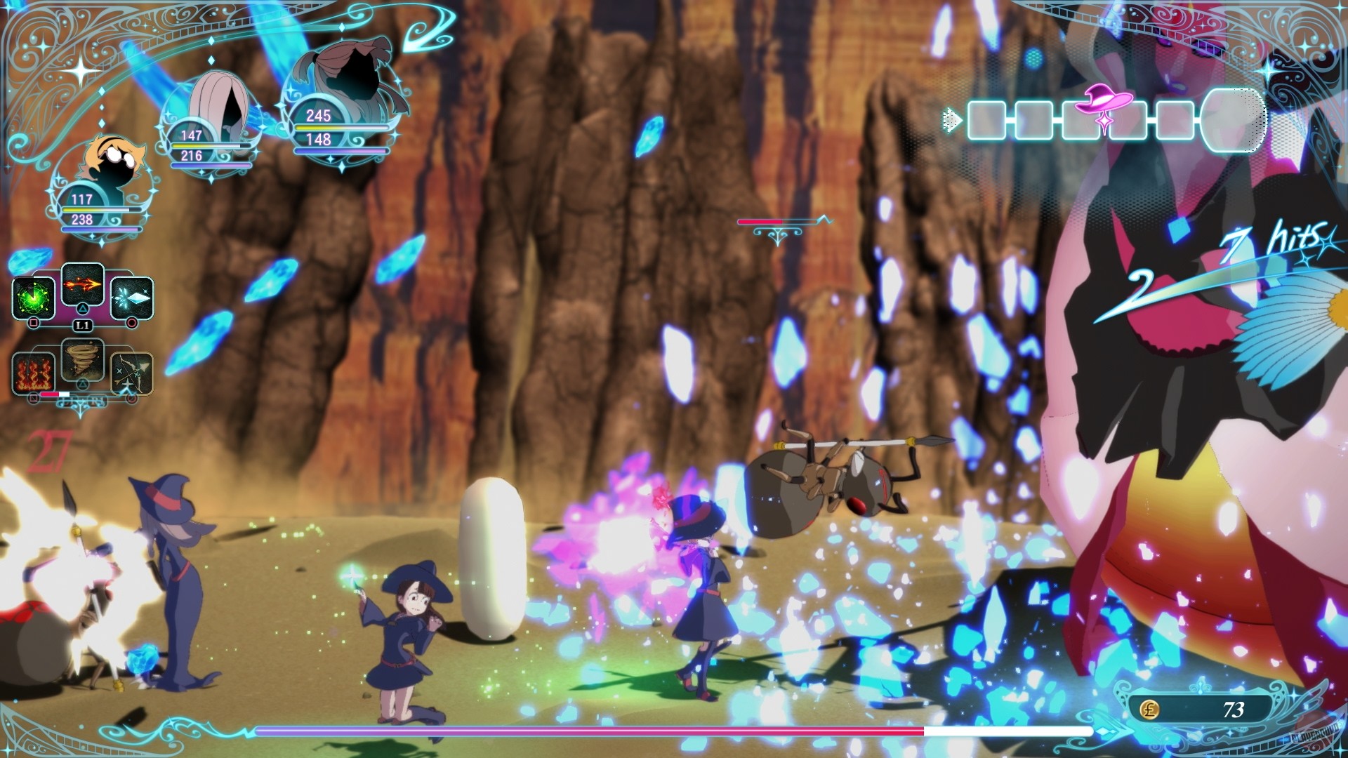 Скриншот из игры Little Witch Academia: Chamber of Time - 27