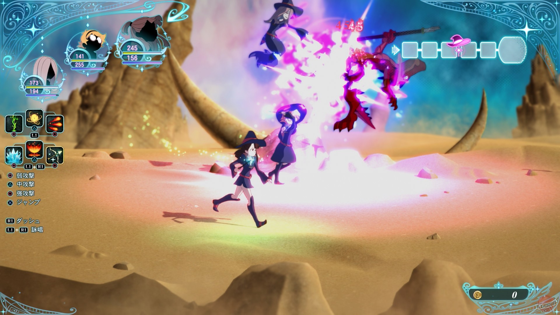 Скриншот из игры Little Witch Academia: Chamber of Time - 34