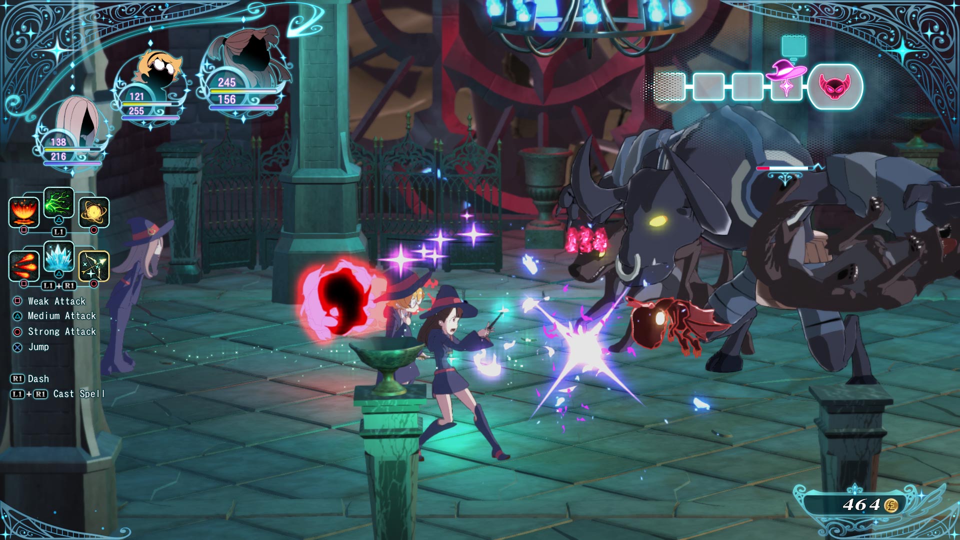 Скриншот из игры Little Witch Academia: Chamber of Time - 8