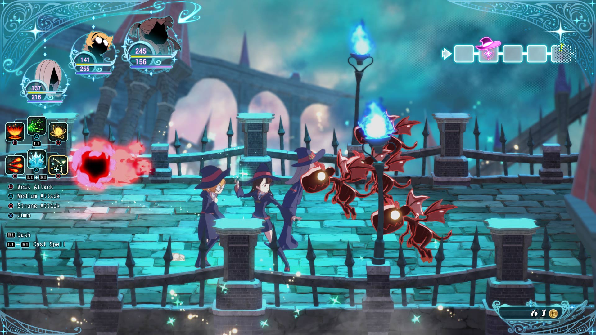 Скриншот из игры Little Witch Academia: Chamber of Time - 18