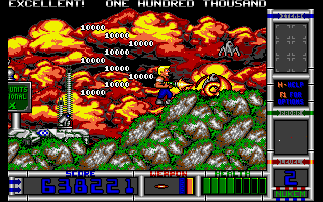 Скриншот из игры Duke Nukem II - 15