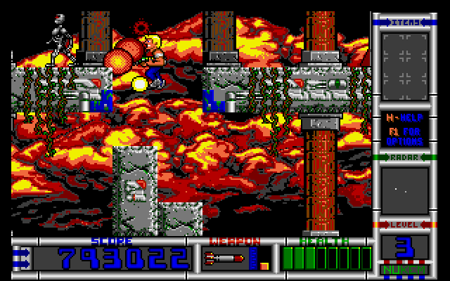 Скриншот из игры Duke Nukem II - 14