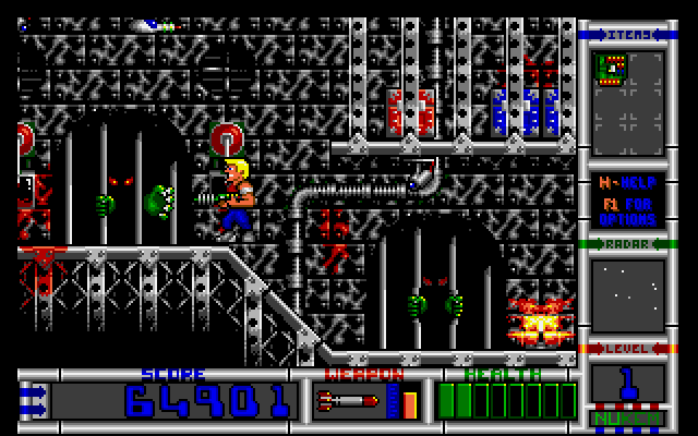 Скриншот из игры Duke Nukem II - 9