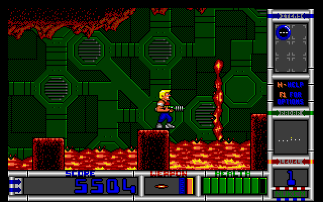 Скриншот из игры Duke Nukem II - 20