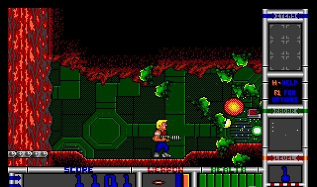 Скриншот из игры Duke Nukem II - 1