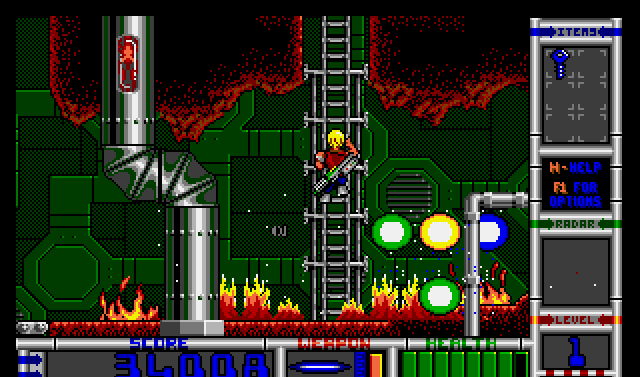 Скриншот из игры Duke Nukem II - 3