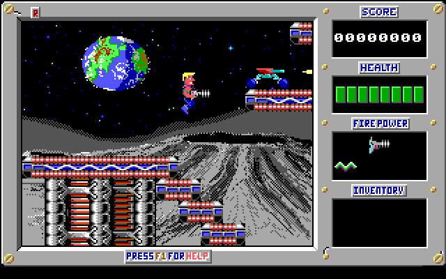 Скриншот из игры Duke Nukum: Episode Two: "Mission: Moonbase" - 1