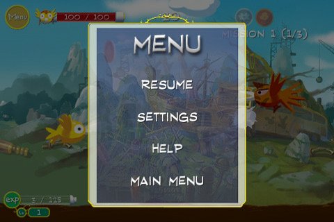 Скриншот из игры FlyChick - 1