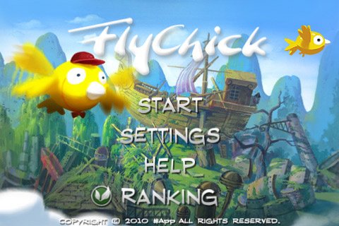 Скриншот из игры FlyChick - 3