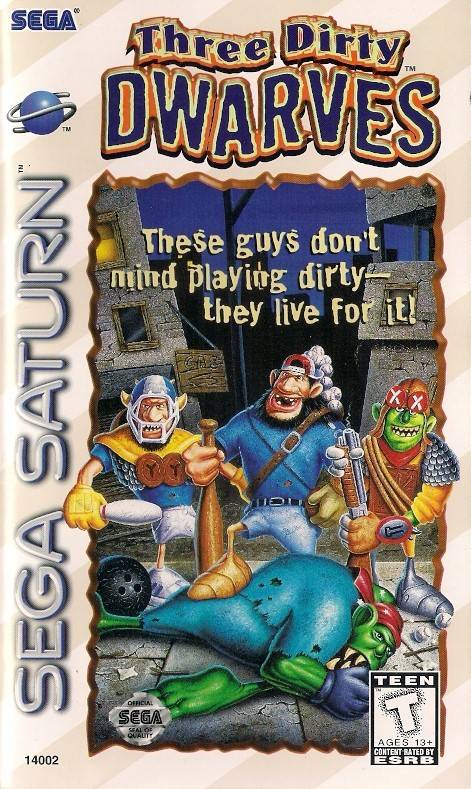 Обложка игры Three Dirty Dwarves