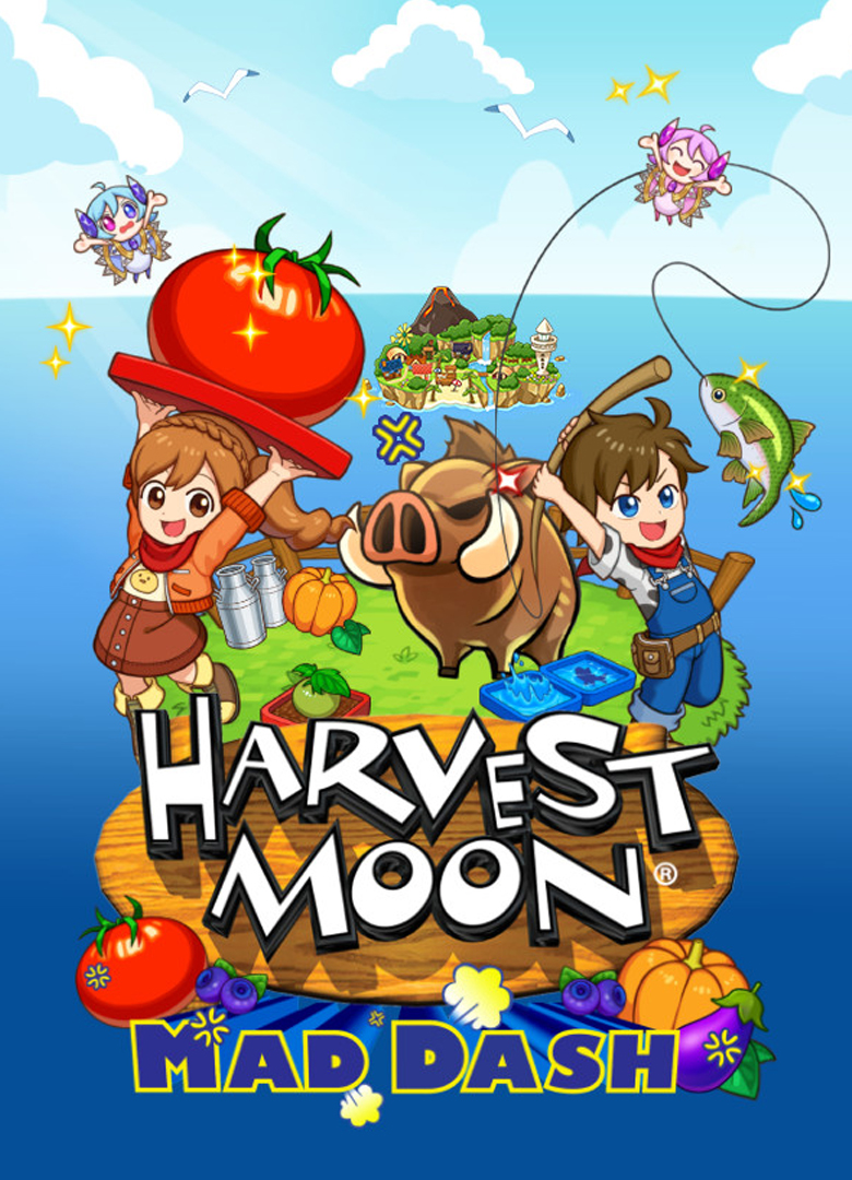 Обложка игры Harvest Moon: Mad Dash