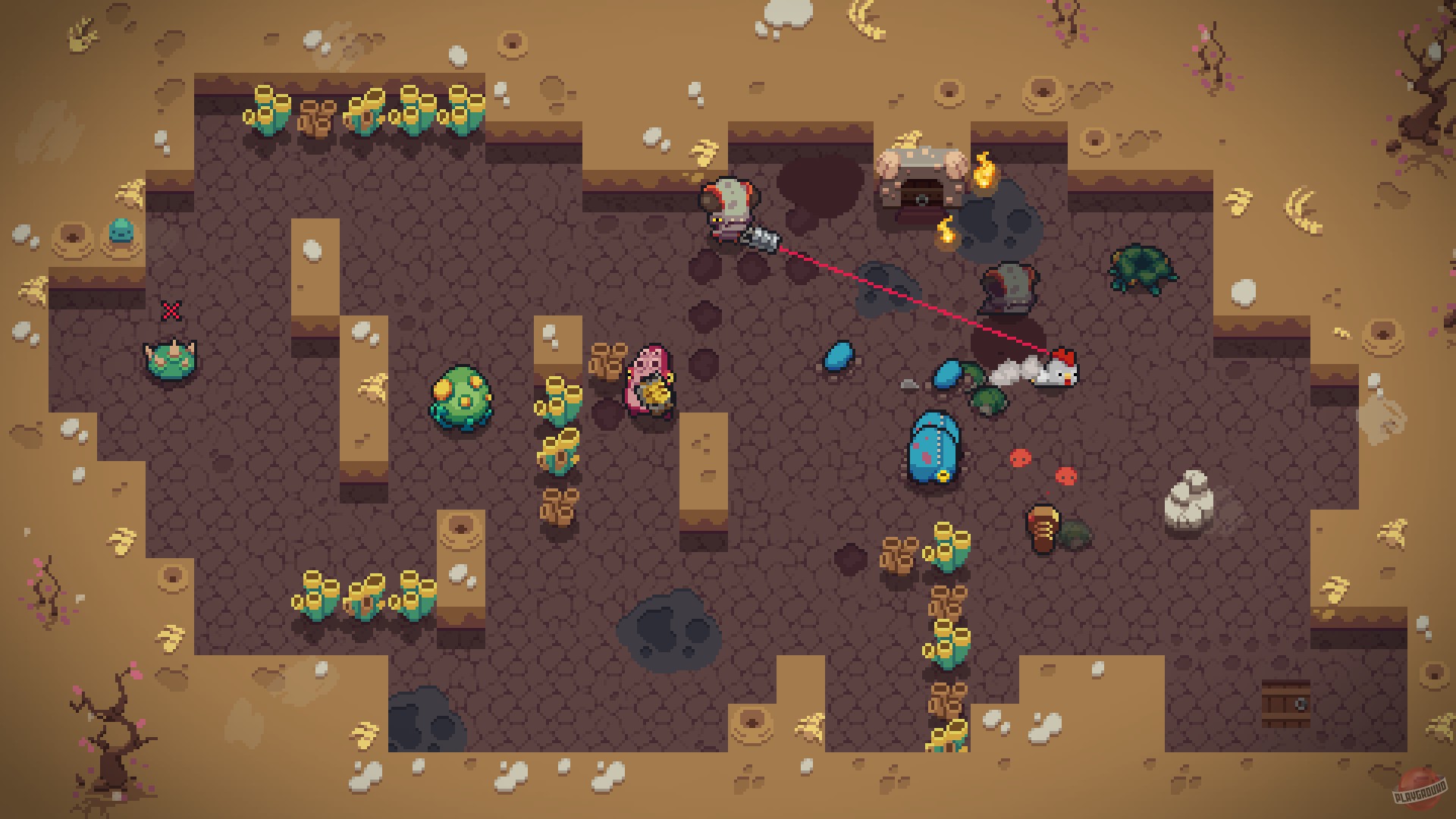 Скриншот из игры Blazing Beaks - 15